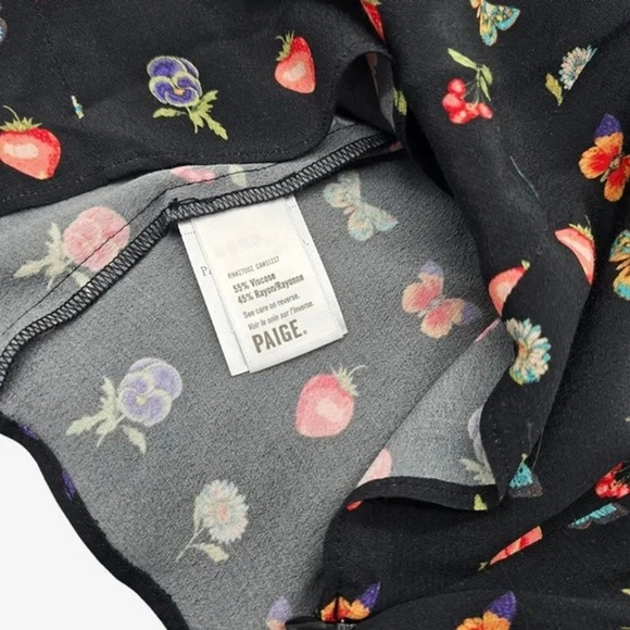 SOLD Paige Crop Top Womens Large - Picture 8 of 10